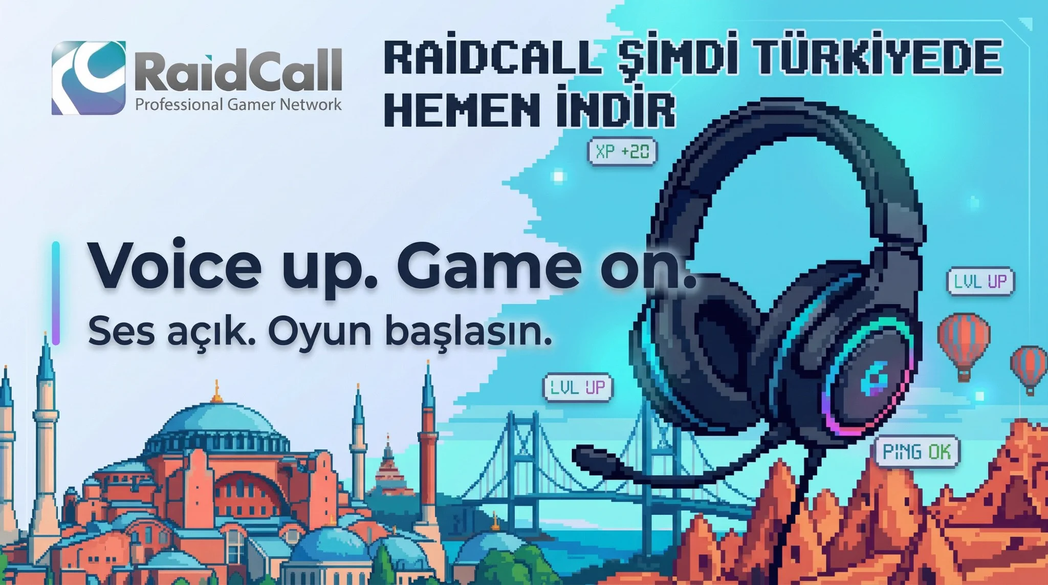 RaidCall şimdi Türkiye'de